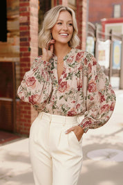 Petals & Poetry Blouse | Daverri Fashions