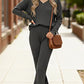 Cozy on Main Charcoal Sweater Set - DAVERRI FASHIONS