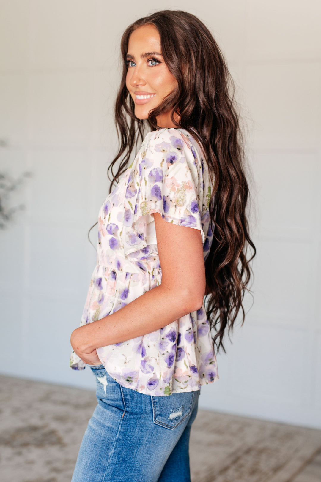 Harmoniously Together Square Neck Blouse Blouses