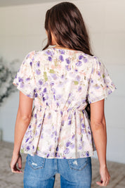 Harmoniously Together Square Neck Blouse | Blouses Daverri Fashions