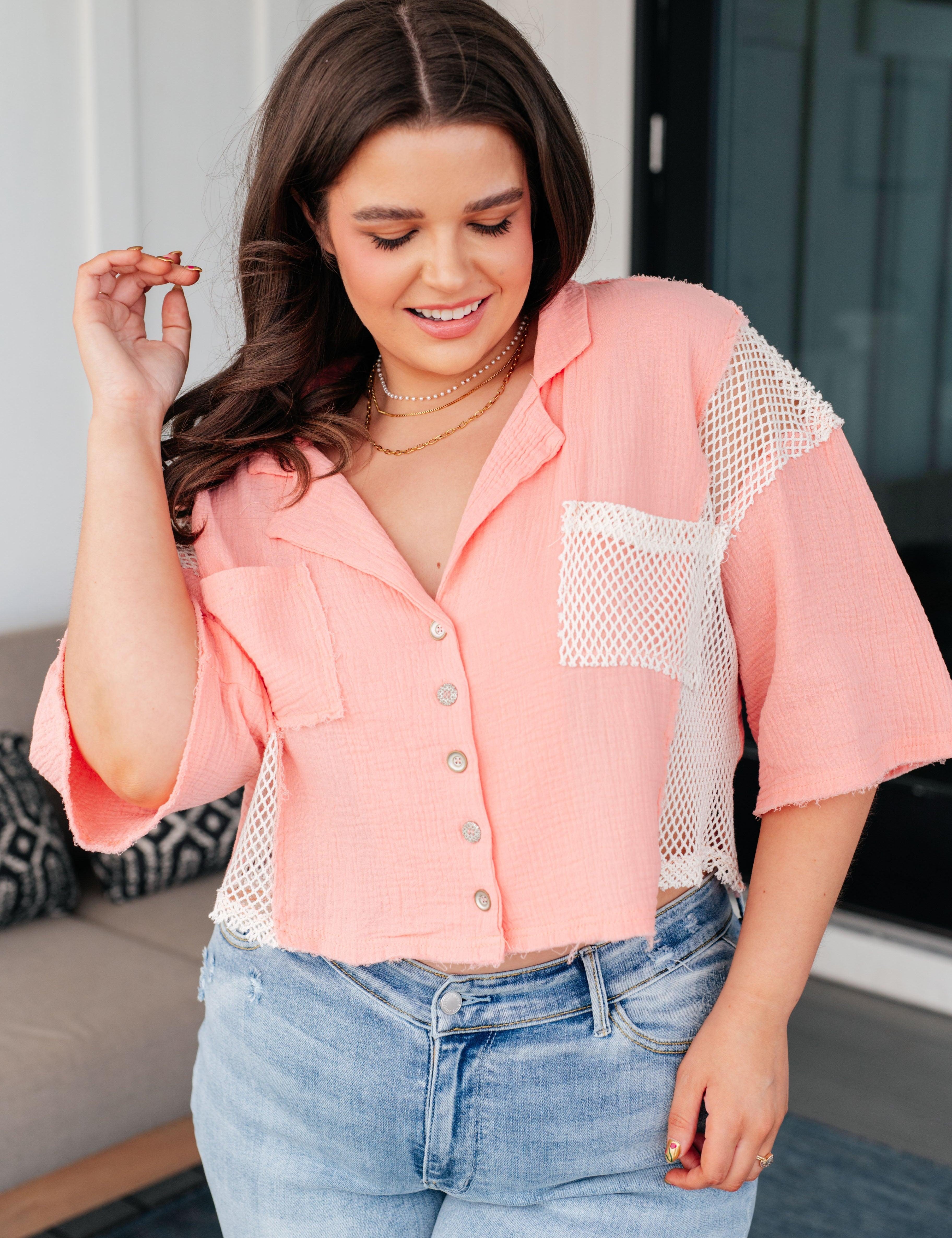 Havana Nights Button Up Top Shirts & Tops