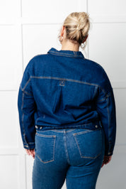 Have We Met Oversized Denim Jacket Denim