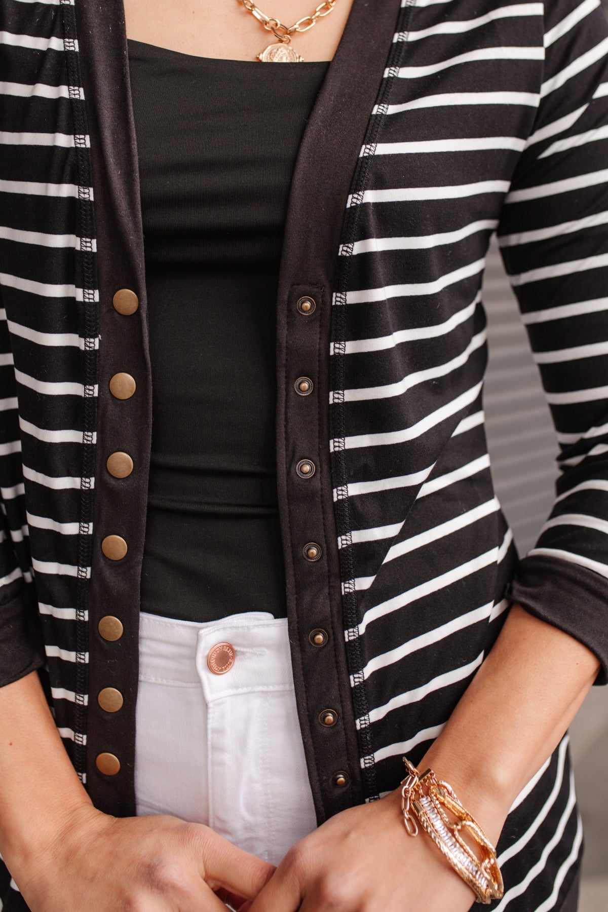 Have You Heard Cardigan in Black Clearance