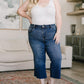 Hayes High Rise Wide Leg Crop Jeans - DAVERRI FASHIONS