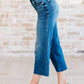 Hayes High Rise Wide Leg Crop Jeans - DAVERRI FASHIONS