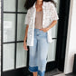 Very J Lace Button Down Shirt Shirts