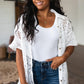 Very J Lace Button Down Shirt Shirts