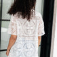 Very J Lace Button Down Shirt Shirts