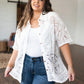 Very J Lace Button Down Shirt Shirts