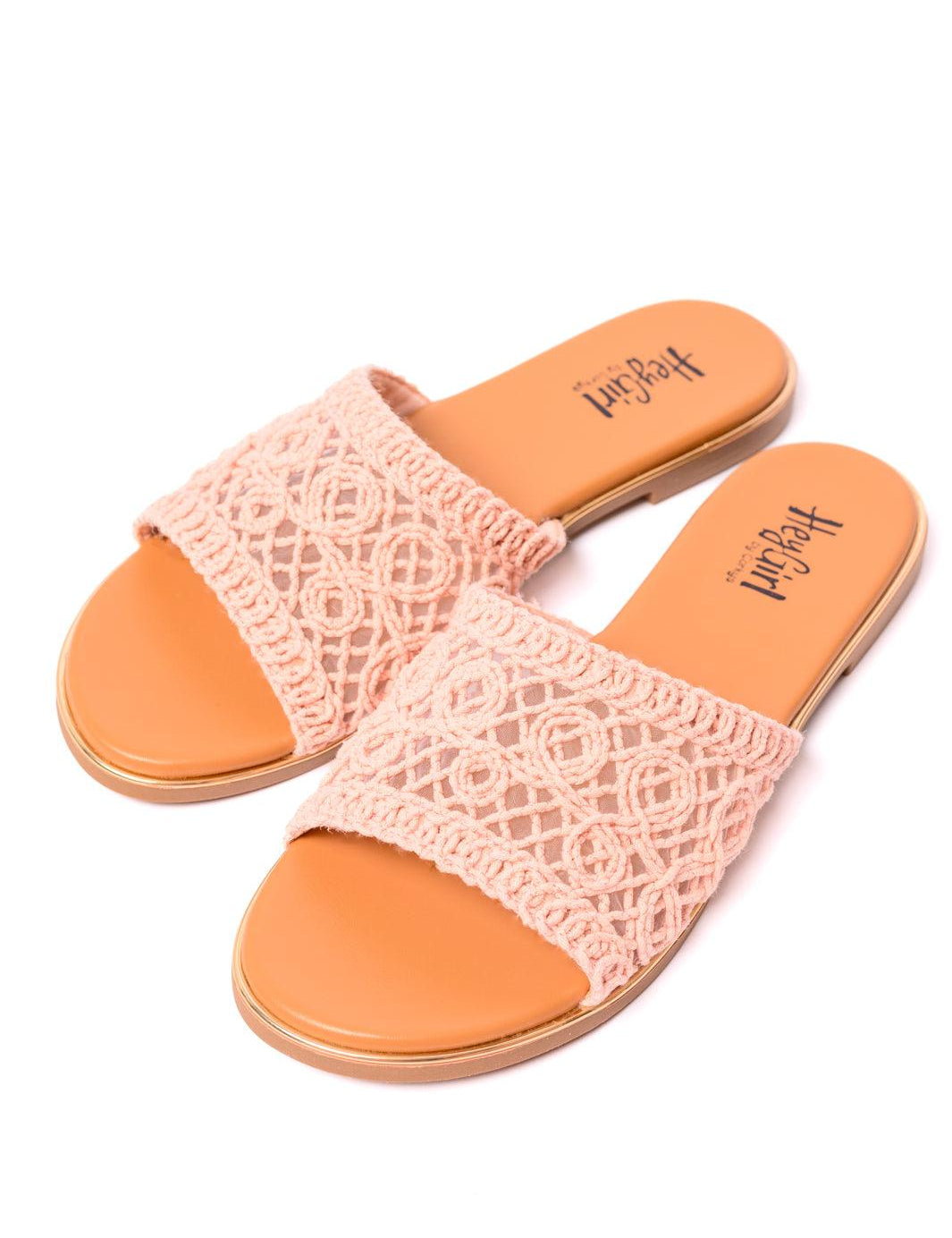 Hey Beach Sandals in Pink Shoes