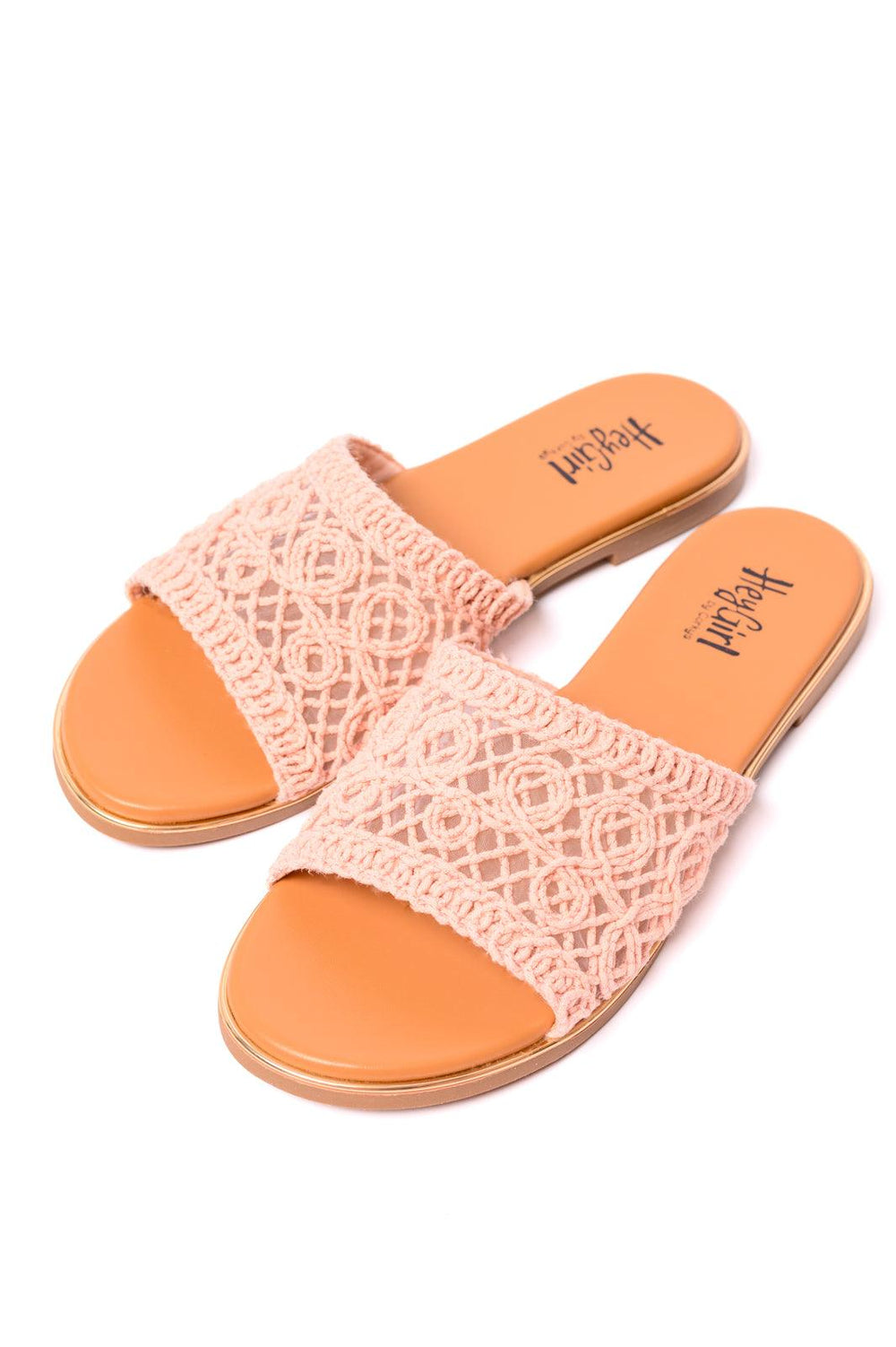 Hey Beach Sandals in Pink Shoes