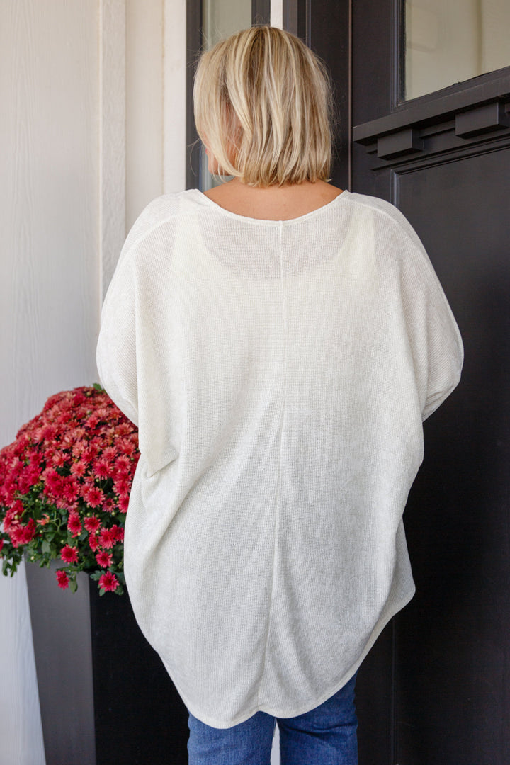 How's It Going Open Front Cardigan Tops