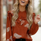 Fantastic Fawn Cowboy Hat Cotton Blouse - DAVERRI FASHIONS