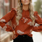 Fantastic Fawn Cowboy Hat Cotton Blouse - DAVERRI FASHIONS