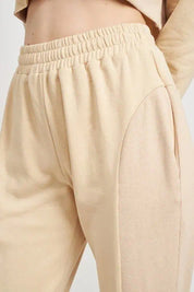 RIB CONTRAST JOGGER PANTS Loungewear