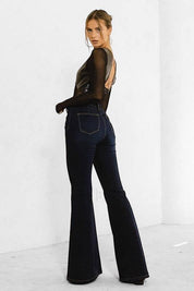 High waisted flare jeans Jeans