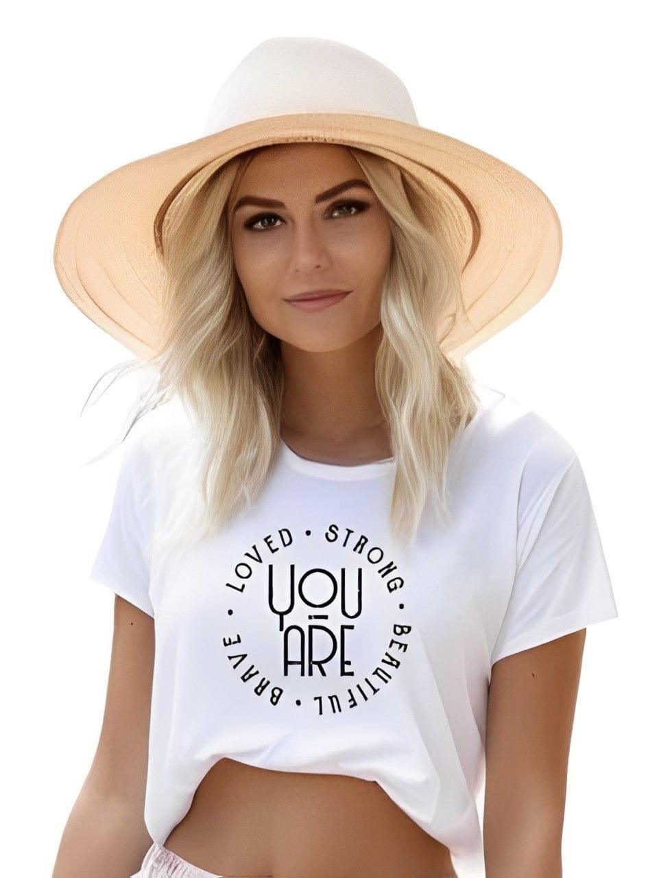You’re Loved Strong Brave Beautiful Graphic Tee Graphic Tees