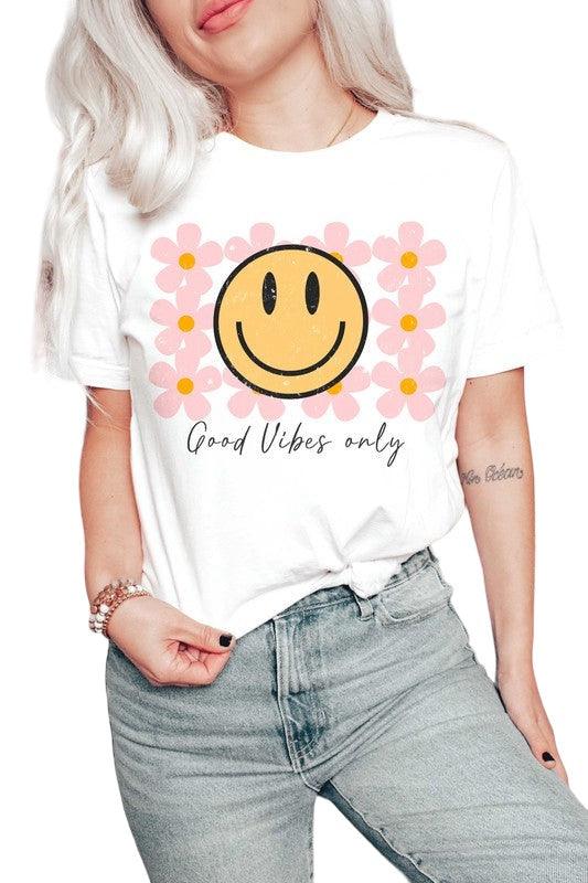 Good Vibes Only Graphic Tee Graphic Tees