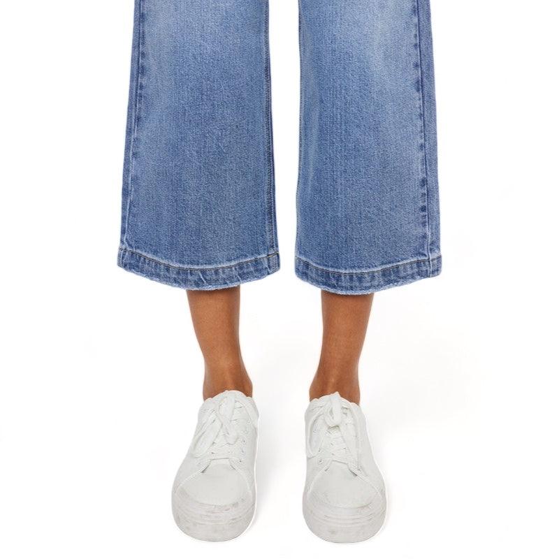 Kancan Ultra High Rise Cropped Wide Leg Jeans Jeans