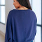 Casually Comfy Batwing Top Shirts & Tops