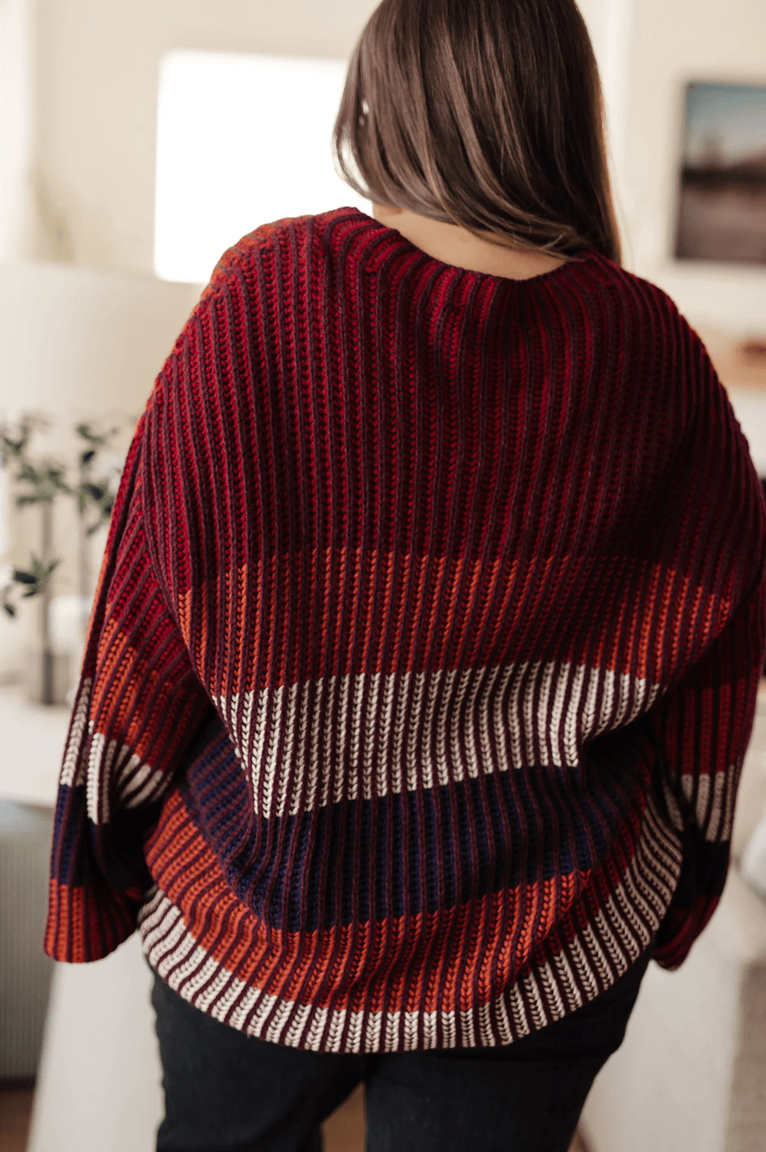 Haptics ombre striped sweater Sweaters