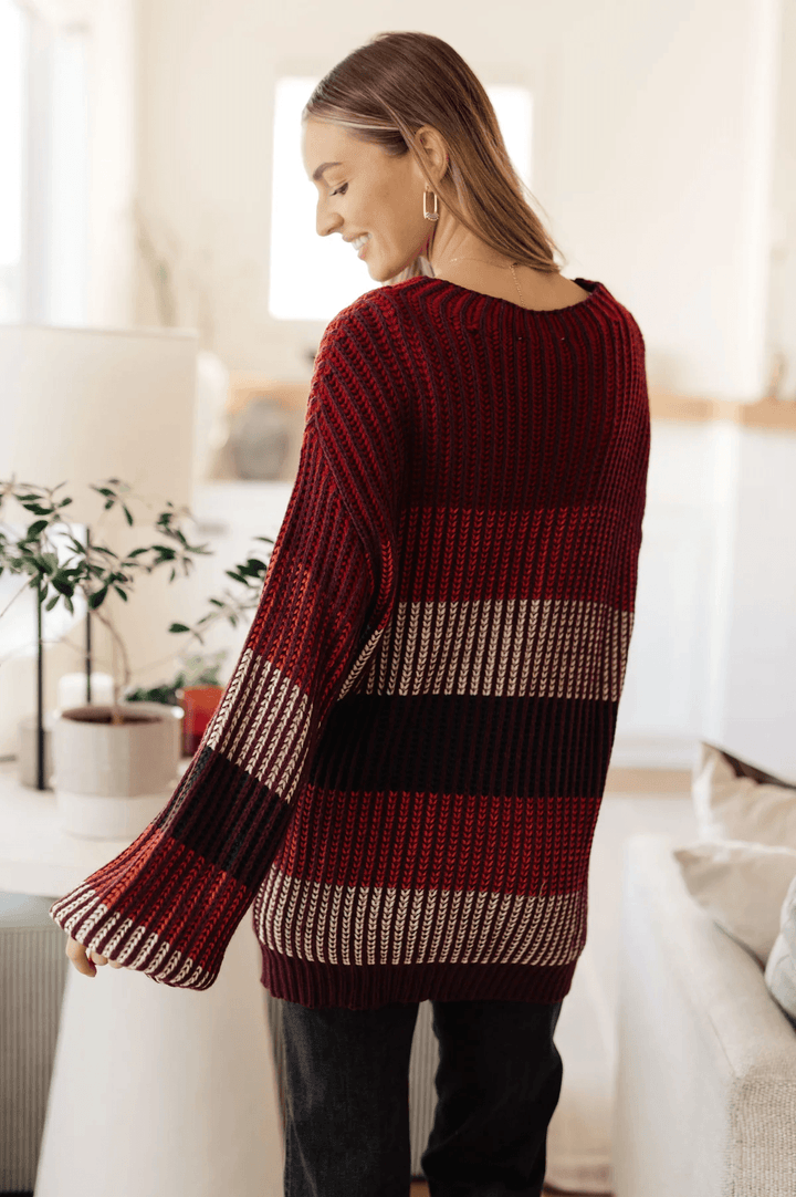 Haptics ombre striped sweater Sweaters