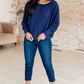 Casually Comfy Batwing Top Shirts & Tops