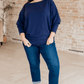 Casually Comfy Batwing Top Shirts & Tops