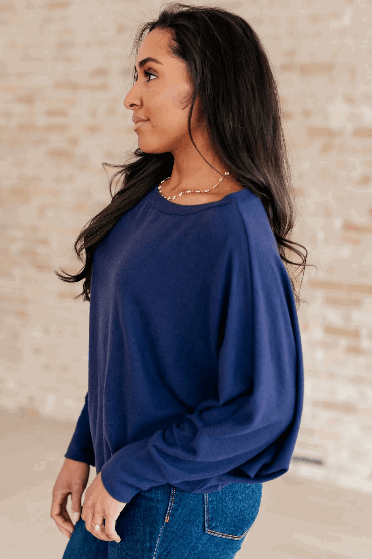 Casually Comfy Batwing Top Shirts & Tops