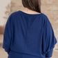 Casually Comfy Batwing Top Shirts & Tops