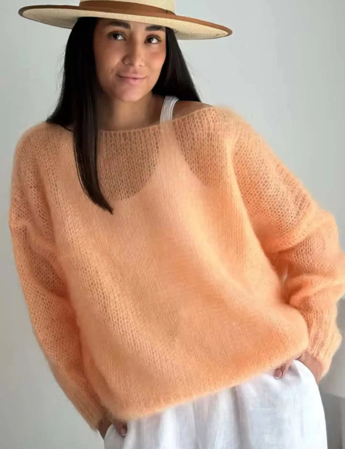 Lightknit Oversized Drop Shoulder Sweater | Sweaters Daverri Fashions