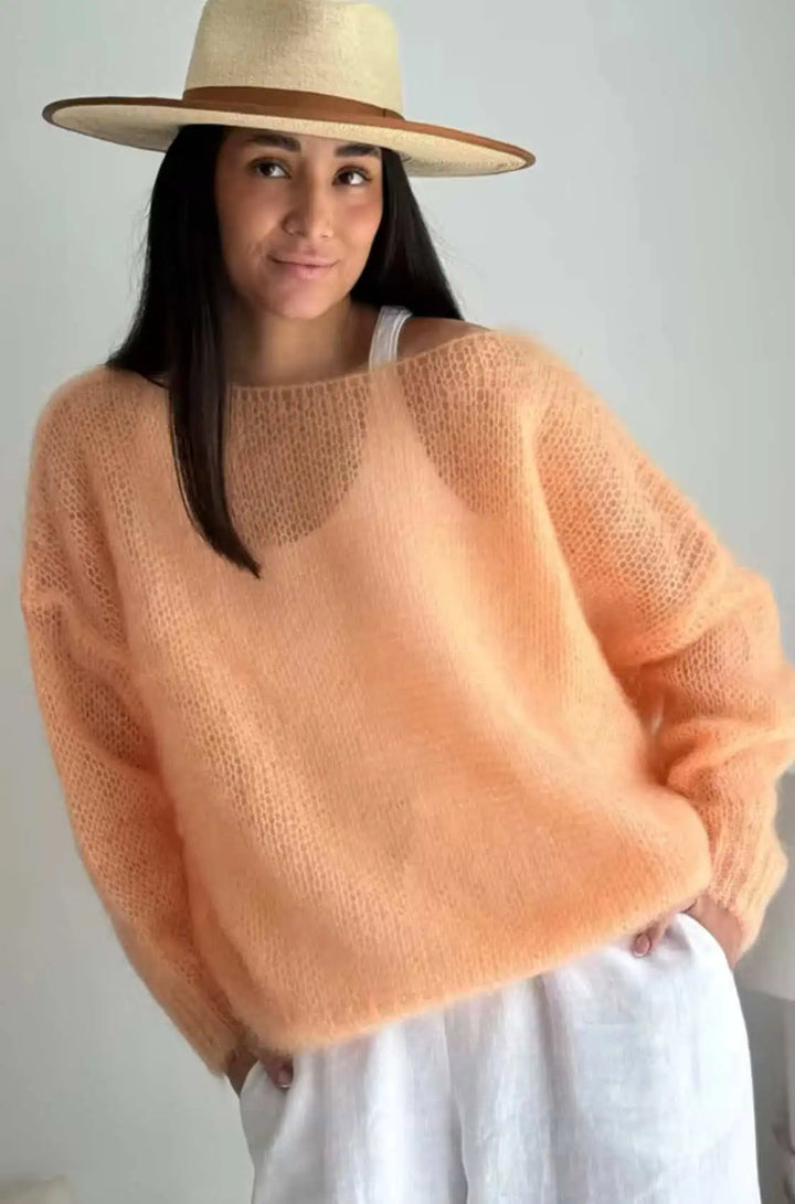 Lightknit Oversized Drop Shoulder Sweater