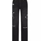 Daverri Distressed Loose Fit Jeans