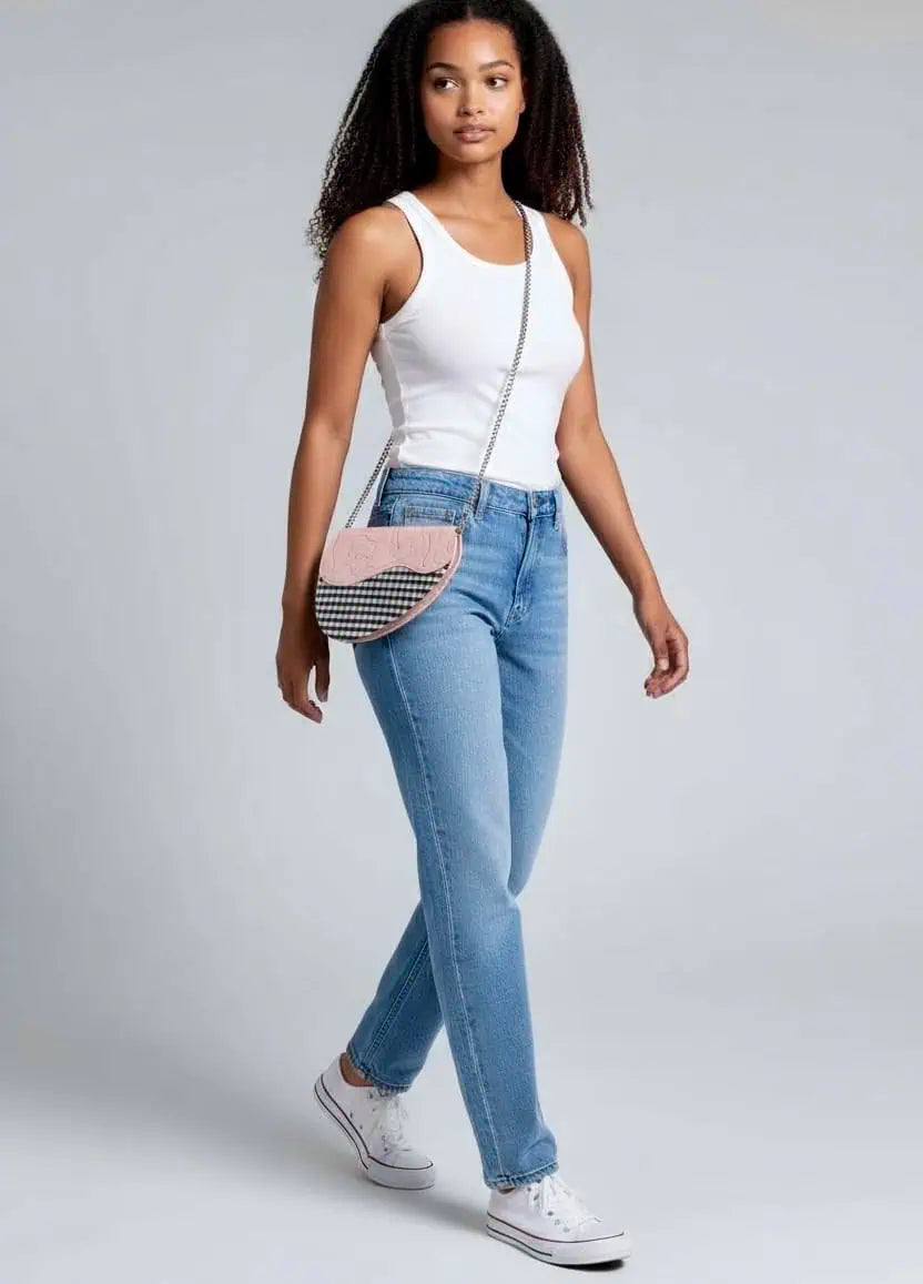 Chelsea Chain Strap Saddle Bag | Handbags Daverri Fashions