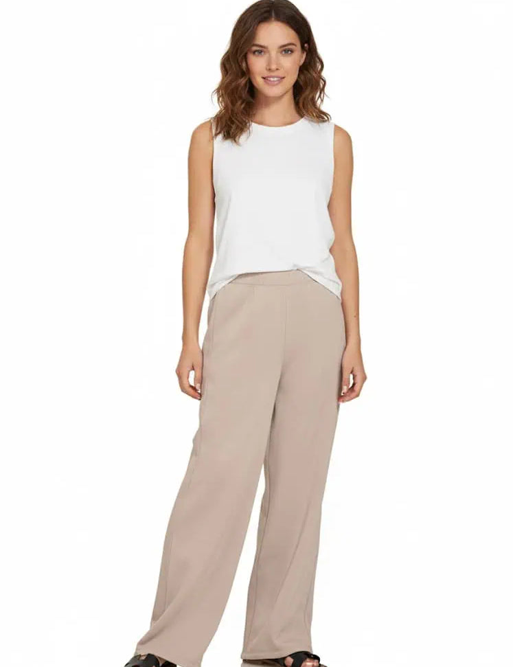Zenana Fleece Sweatpant with Pockets Ash Mocha | Sweatpants Daverri Fashions