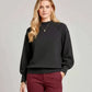 Zenana Viscose Mock Neck Exposed Seam Sweater - DAVERRI FASHIONS