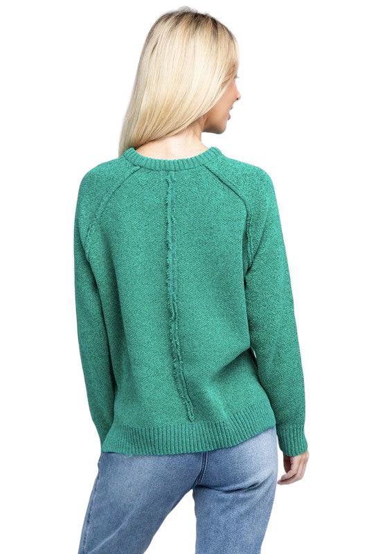 Zenana Chenille Sweater Sweaters