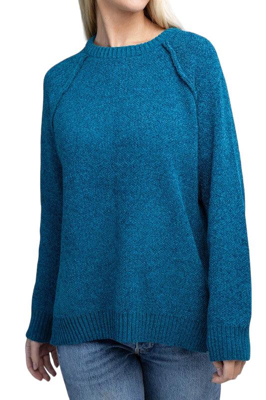 Zenana Chenille Sweater Sweaters