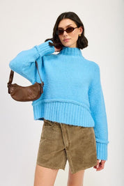 Emory Park Mock Turtleneck Sweater Tops