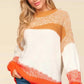 Haptics Color Block Long Sleeve Sweater Sweaters