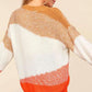 Haptics Color Block Long Sleeve Sweater Sweaters