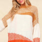 Haptics Color Block Long Sleeve Sweater Sweaters
