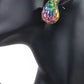 Rhinestone Tear Drop Earring Earrings
