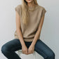 Knit Sweater Vest - DAVERRI FASHIONS