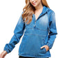 Women's Denim Hooded Jacket Coats & Jackets