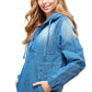 Women's Denim Hooded Jacket Coats & Jackets