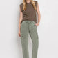 High Rise Cargo Straight Jeans Jeans