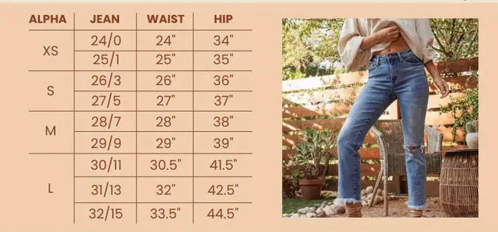 High Rise Cargo Straight Jeans Jeans