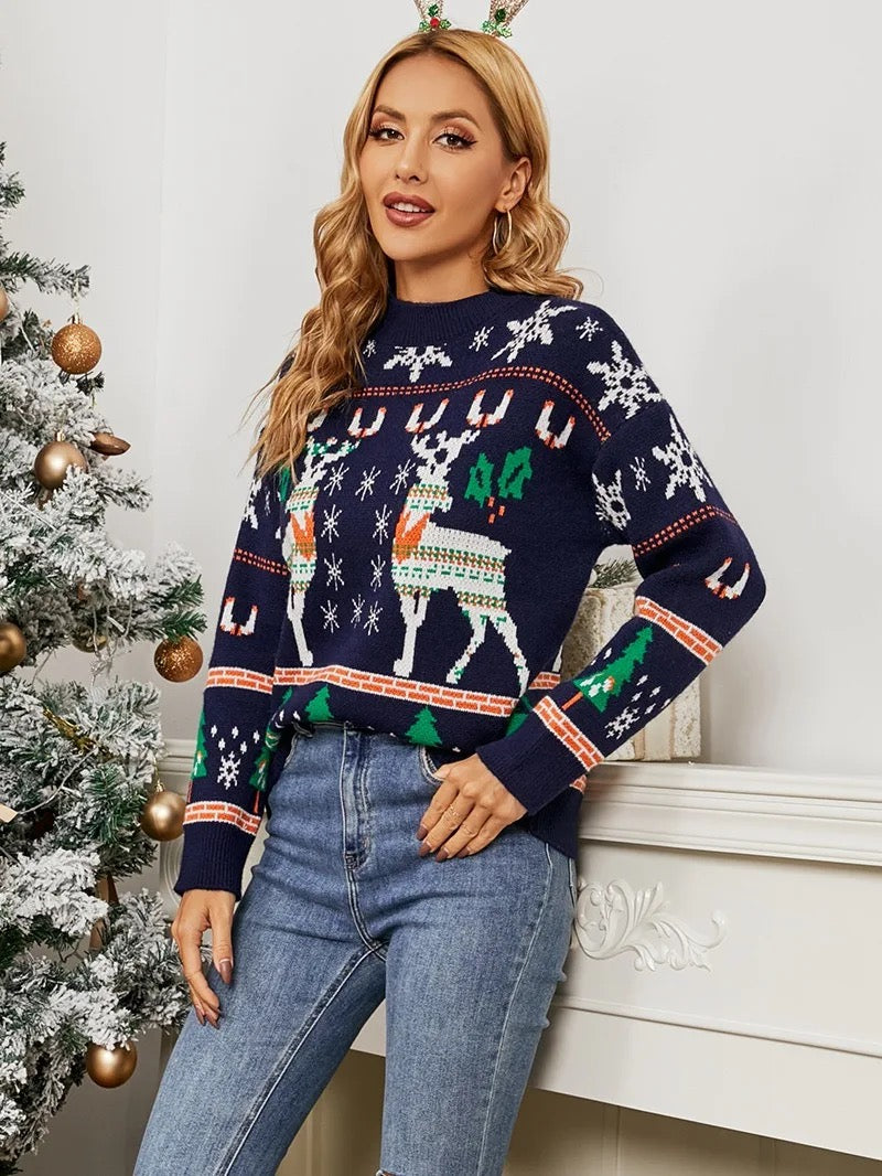 Christmas Knitted Sweater Sweaters