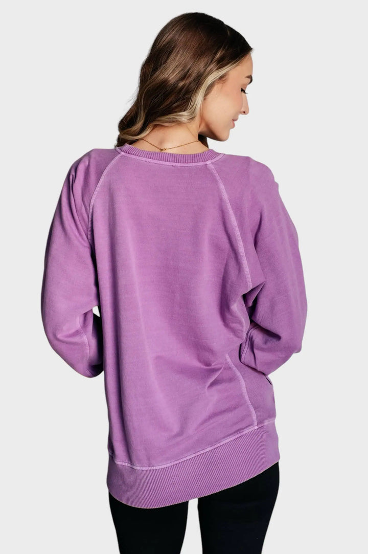 Hands Down Favorite Sweatshirt in Light Plum Tops